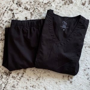 NRG by Barco black scrubs size medium!